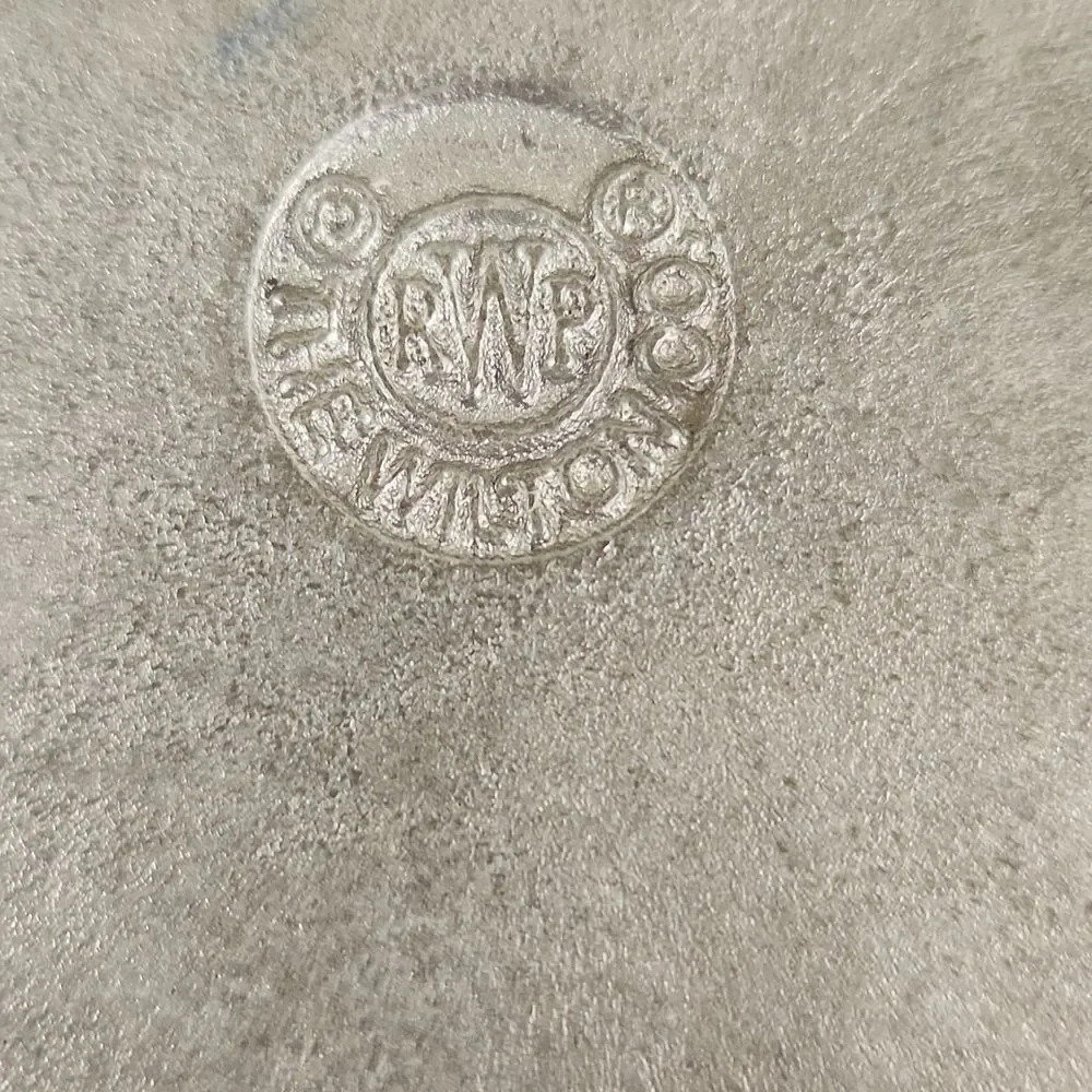 RWP Wilton Armetale Hammered Cast Pewter Swirl Design Bowl Vintage 9